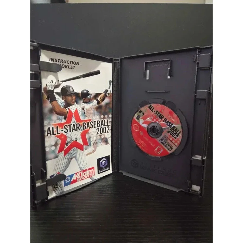 All-Star Baseball 2002 Nintendo GameCube Complete In Box CIB Tested Working